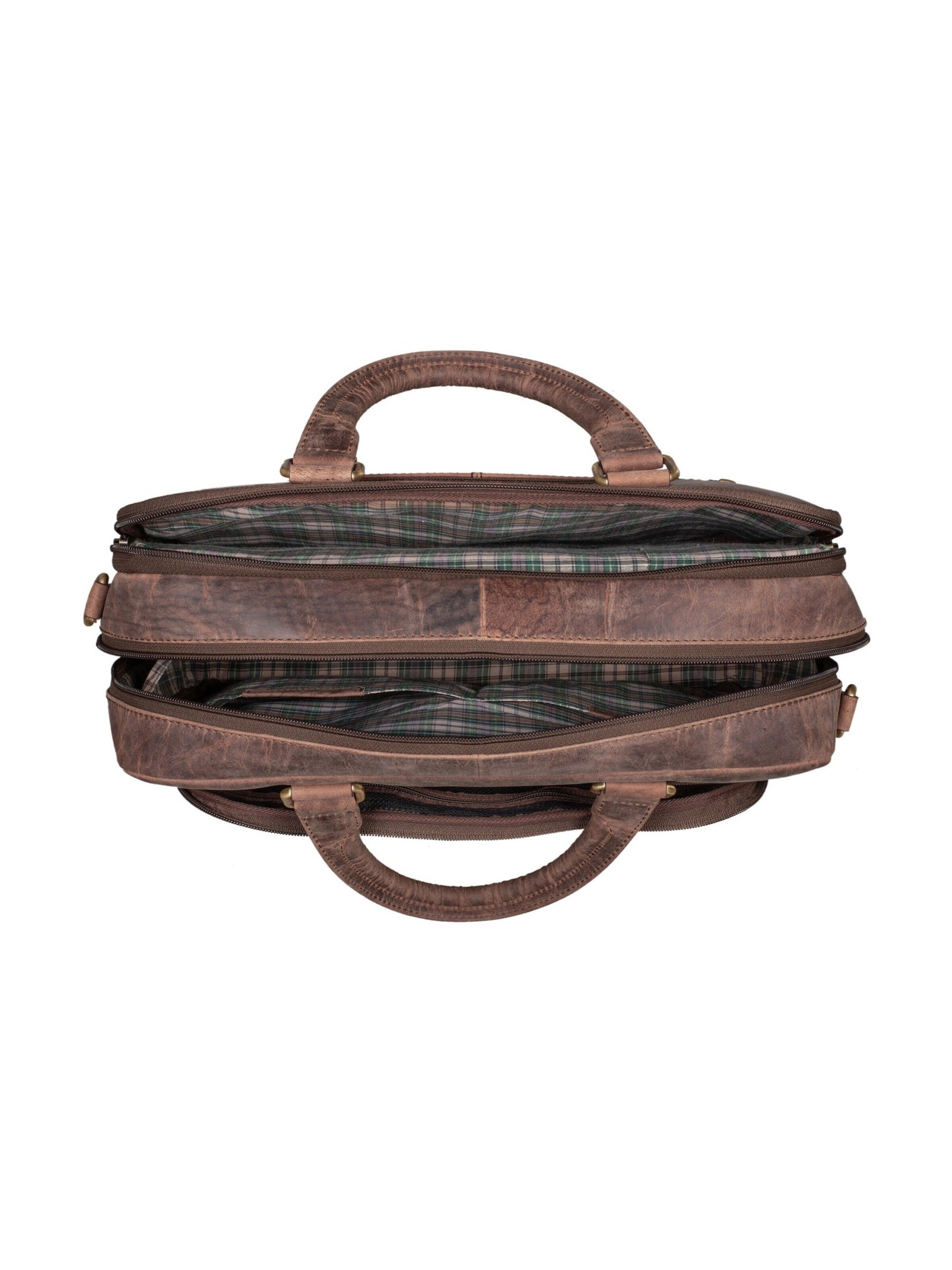 Benthill Briefcase in Brown