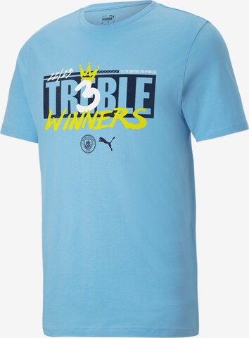 PUMA T-Shirt 'Manchester City' in Blau: predná strana