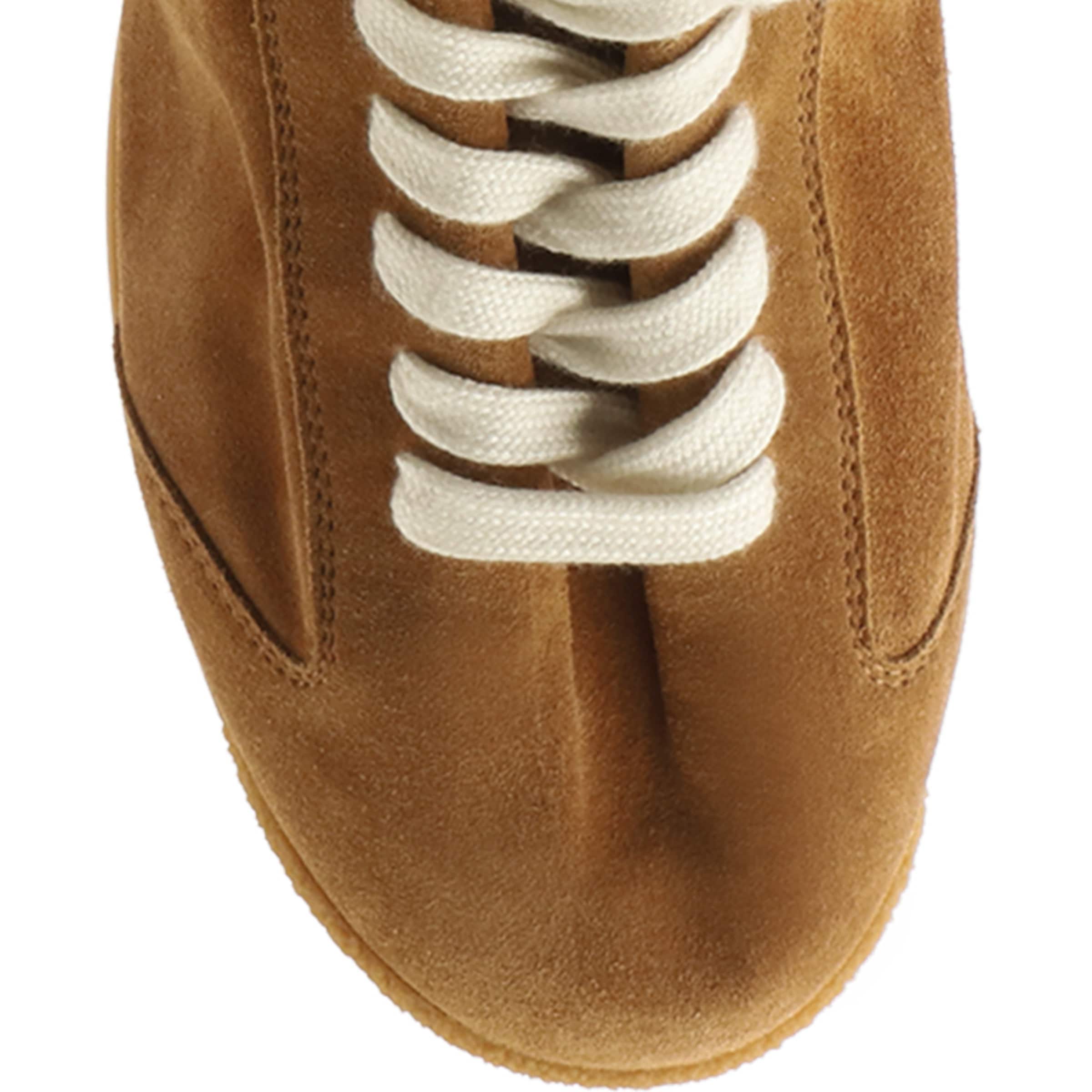 Baskets basses Högl en marron