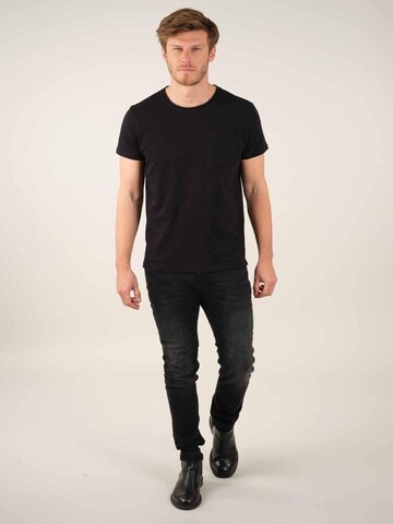 Deeluxe Slimfit Jeans 'Carlos' in Zwart