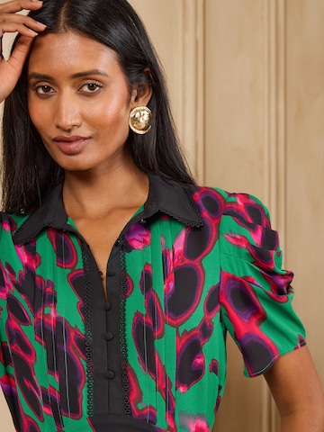 love & roses Blousejurk in Groen