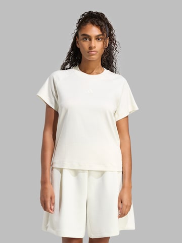 ADIDAS SPORTSWEAR Λειτουργικό μπλουζάκι σε λευκό: μπροστά