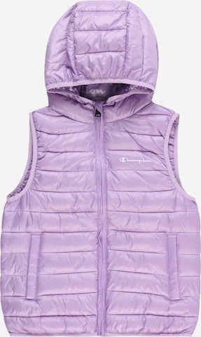 Gilet Champion Authentic Athletic Apparel en violet : devant