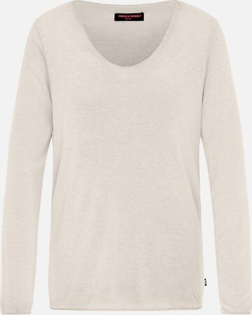 Frieda & Freddies NY Sweater in Beige: front