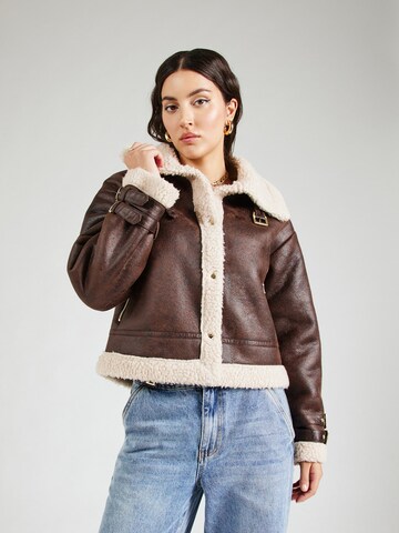 Hoermanseder Between-season jacket in Brown: front