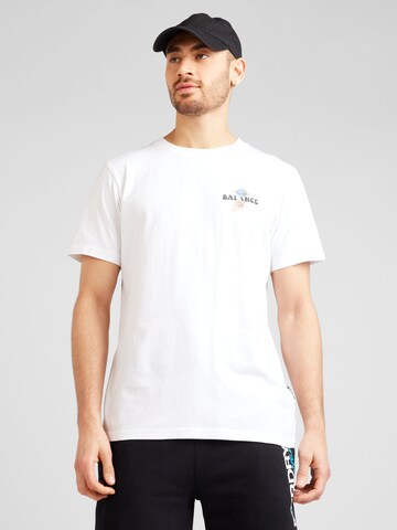DEDICATED.Majica 'Stockholm' - bijela boja: prednji dio