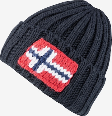 NAPAPIJRI Beanie 'F-Semiury' in Blue: front