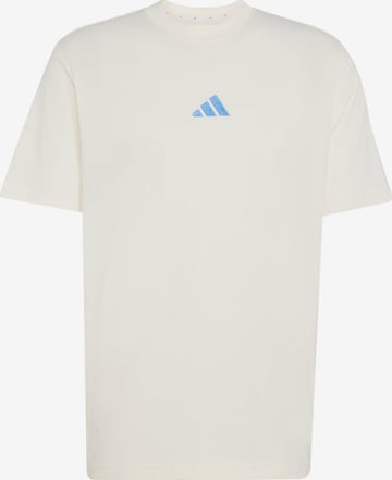 ADIDAS SPORTSWEAR Performance shirt 'Essentials' in White: front