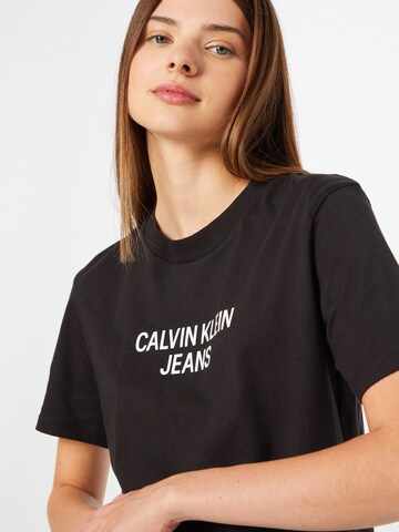 Calvin Klein Jeans Koszulka w kolorze czarny