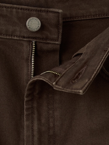 MANGO Wide Leg Farkut 'ELISE' värissä ruskea