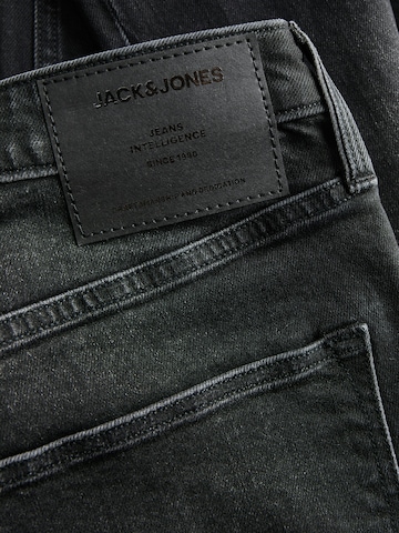 JACK & JONES Slimfit Jeans 'JJITIM JJEVAN' in Schwarz