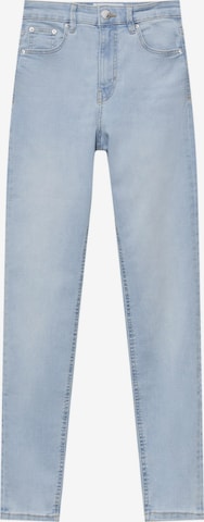 Pull&Bear Skinny Jeans in Blau: predná strana