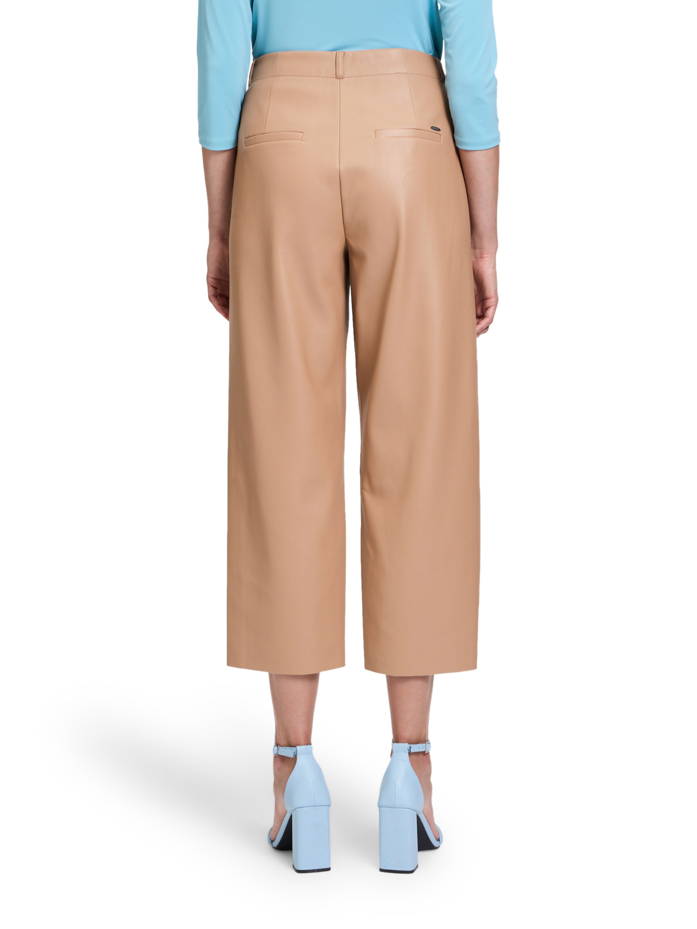 Loosefit Pantaloni di Betty & Co in marrone