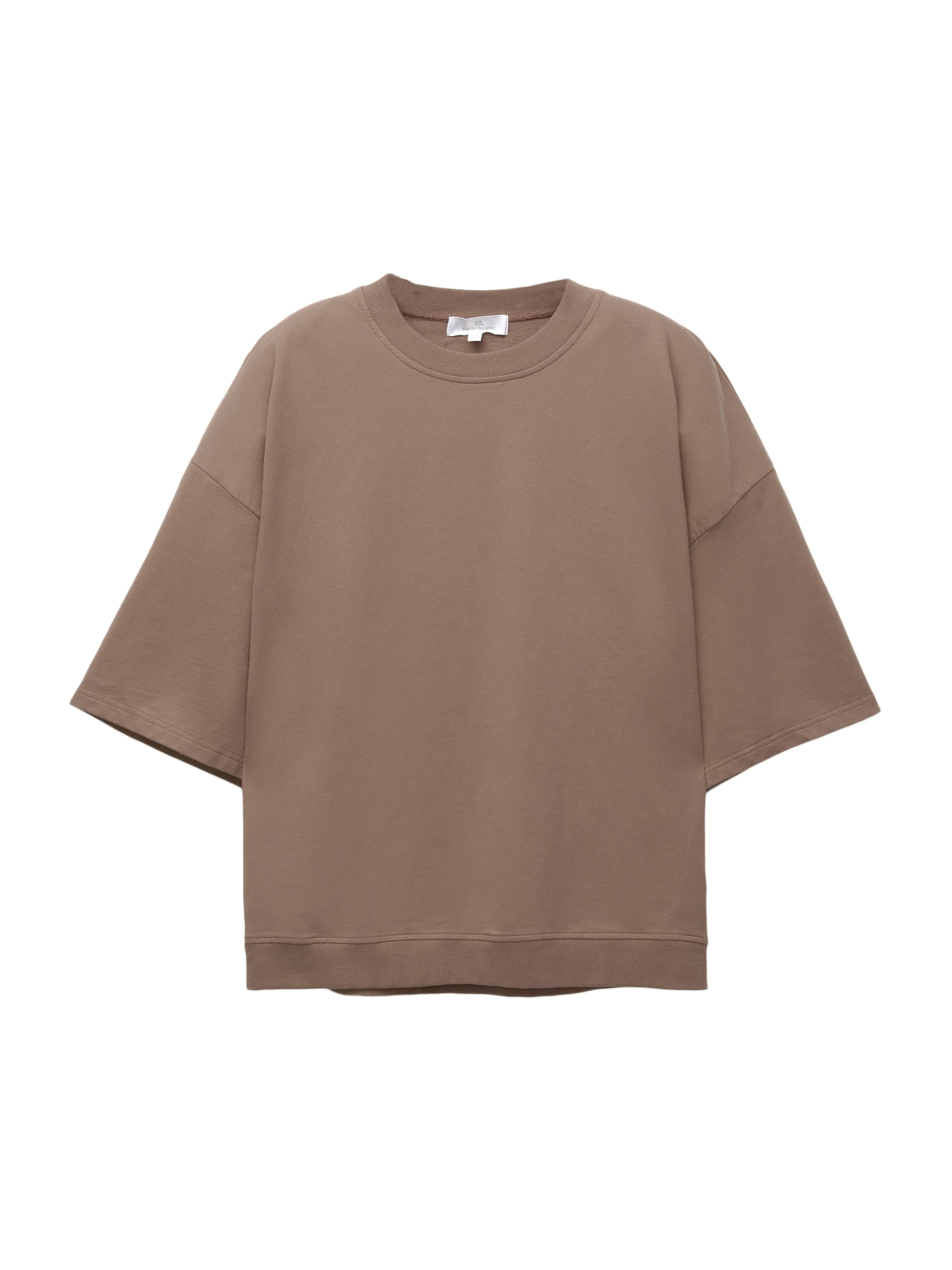 Pull&Bear Sweatshirt in Brown: front