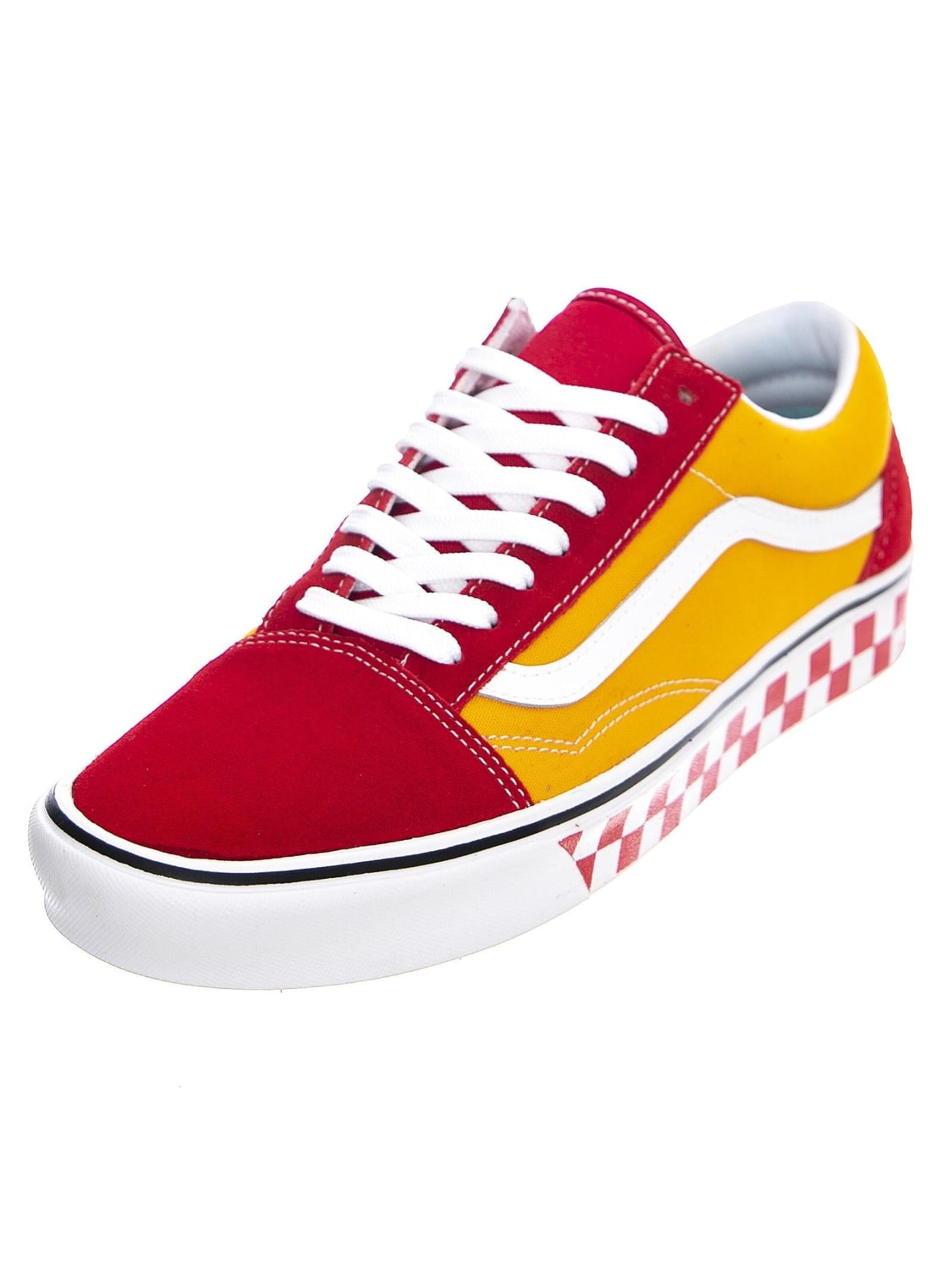 Chaussure de sport à lacets 'Tape Mix ComfyCush Old Skool Sneakers' VANS en mélange de couleurs : devant