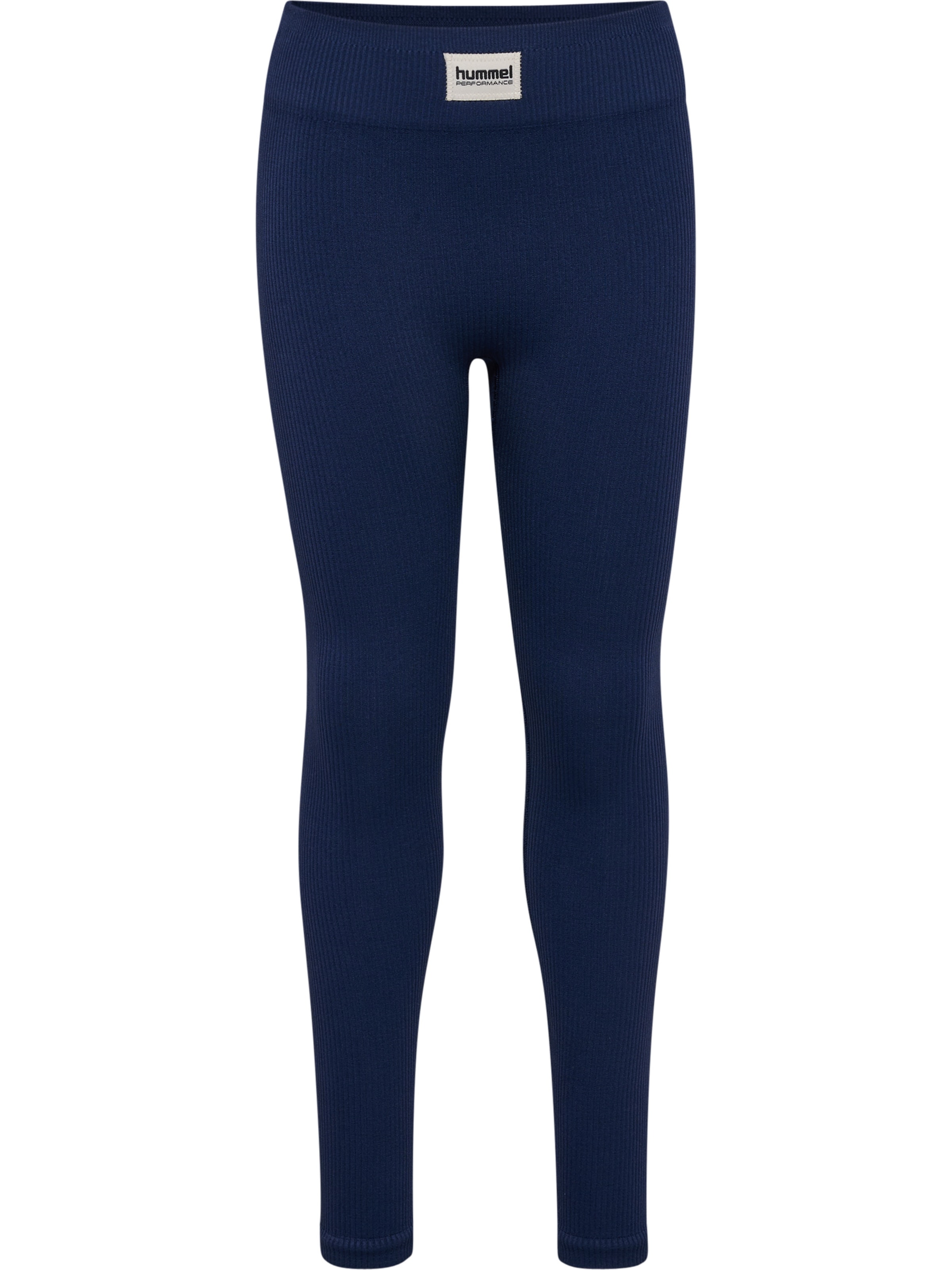 Hummel Slimfit Sportsbukser i blå: forside