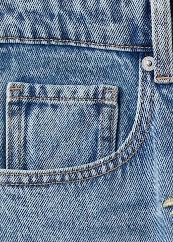 MANGO Wide Leg Jeans 'BEVERLY' in Blau