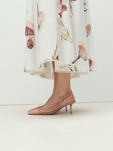 Next Slingpumps 'Forever Comfort' in Roze