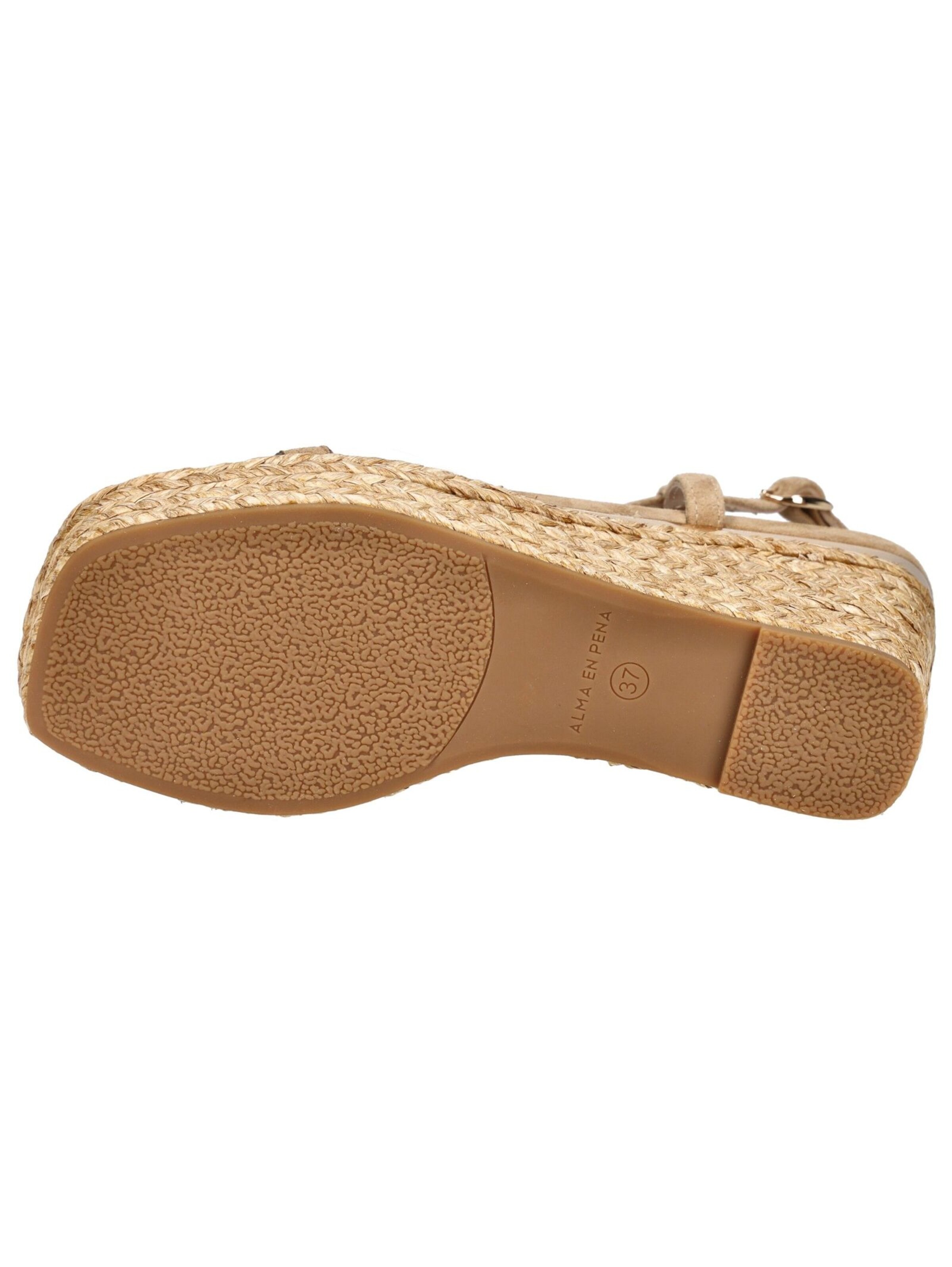 Alma En Pena Riemensandale in Beige