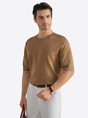 Vantory - Camiseta en marrón