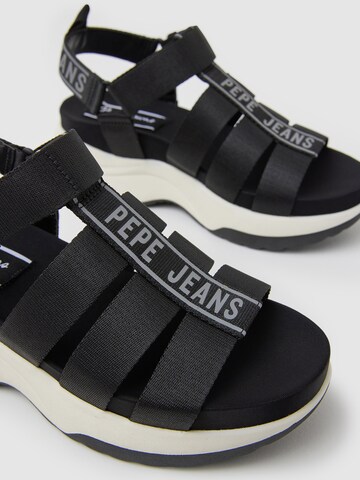 Pepe Jeans Sandals in Black