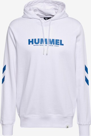 Felpa sportiva di Hummel in bianco: frontale