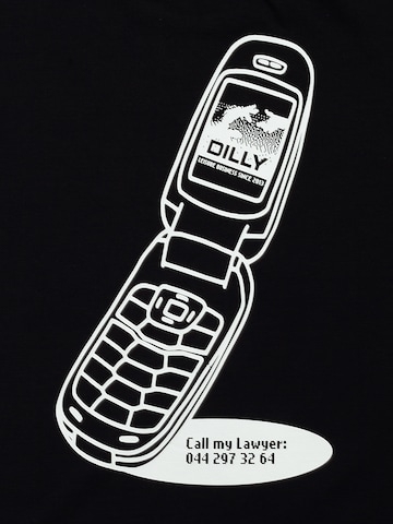 T-Shirt 'Call My Lawyer' DillySocks en noir