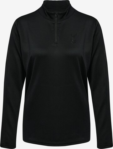 Hummel Athletic Sweatshirt in Black: front