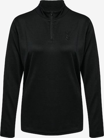 Hummel Athletic Sweatshirt in Black: front