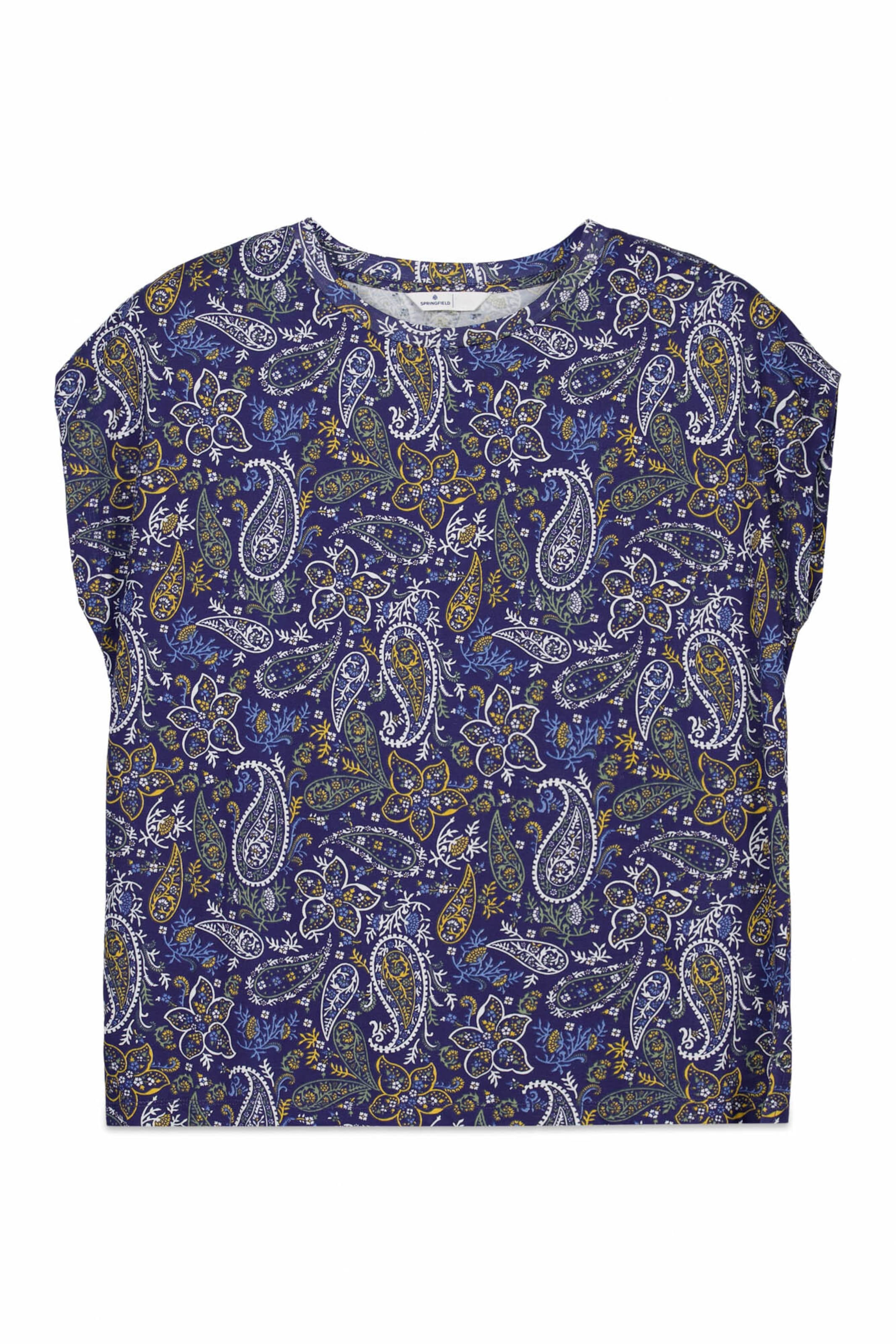 Springfield Shirt in Blau: Vorderseite