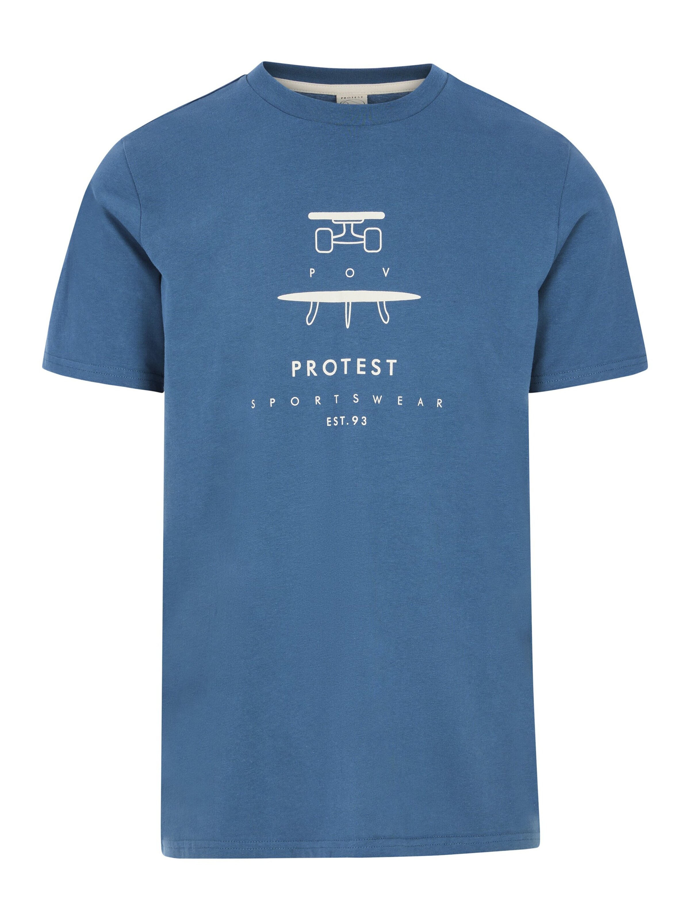 PROTEST Shirt 'PRTAndros' in Blue: front