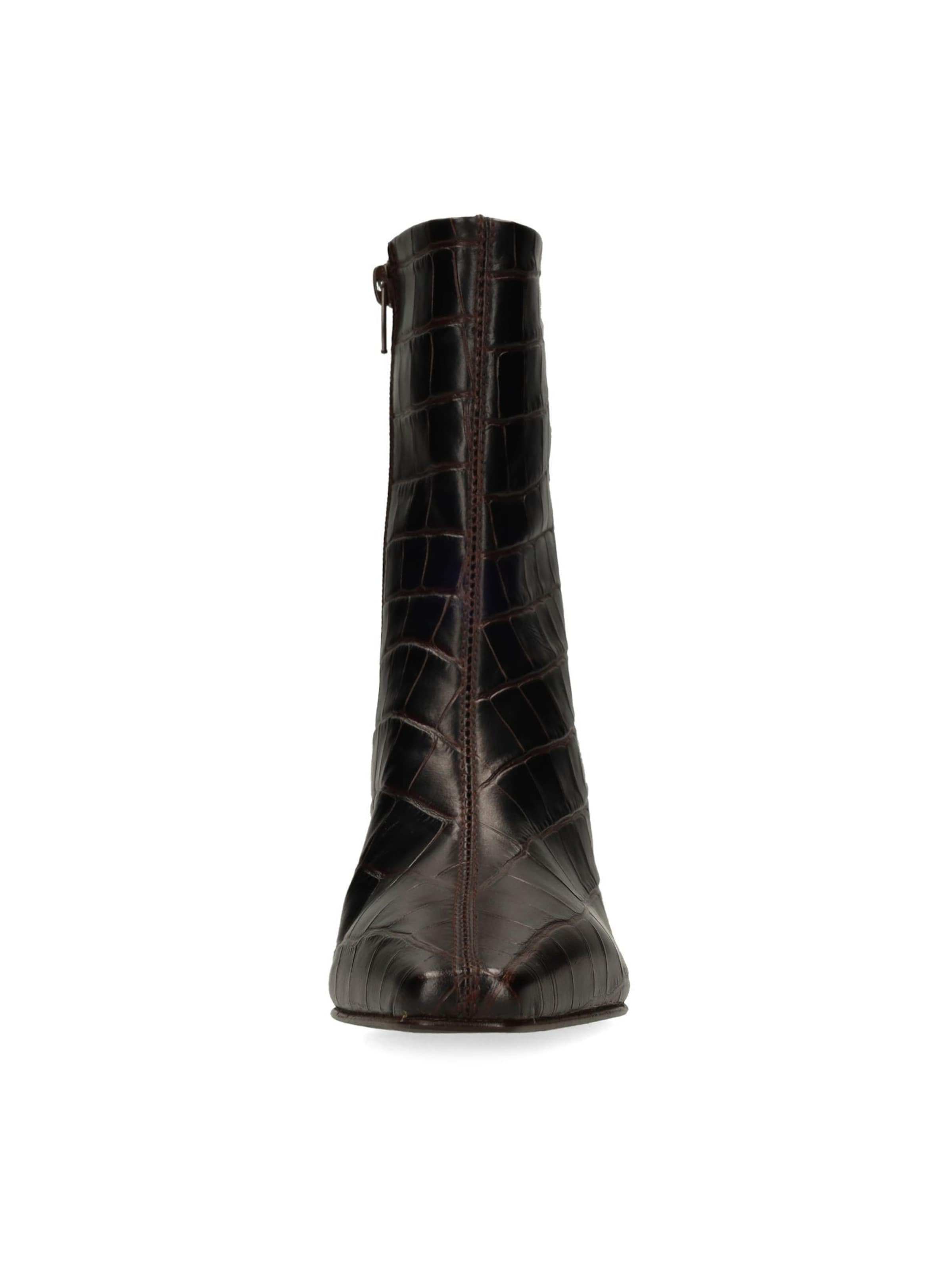 MANFIELD Stiefelette in Braun