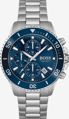 BOSS Analog Watch in Silver: front