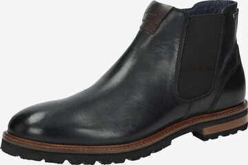 SIOUX Chelsea boots 'Osabor-701-TEX' in Zwart: voorkant