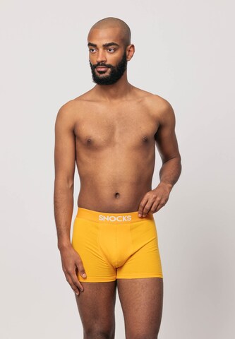 SNOCKS Boxer shorts in Yellow
