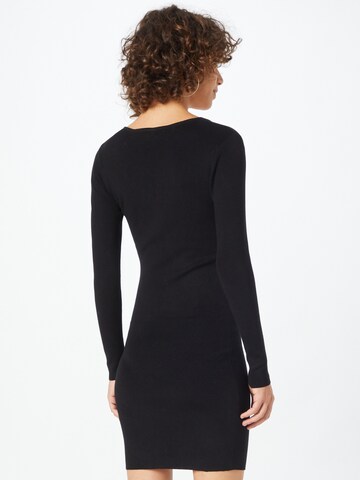 JDY Knitted dress 'Cirkeline' in Black