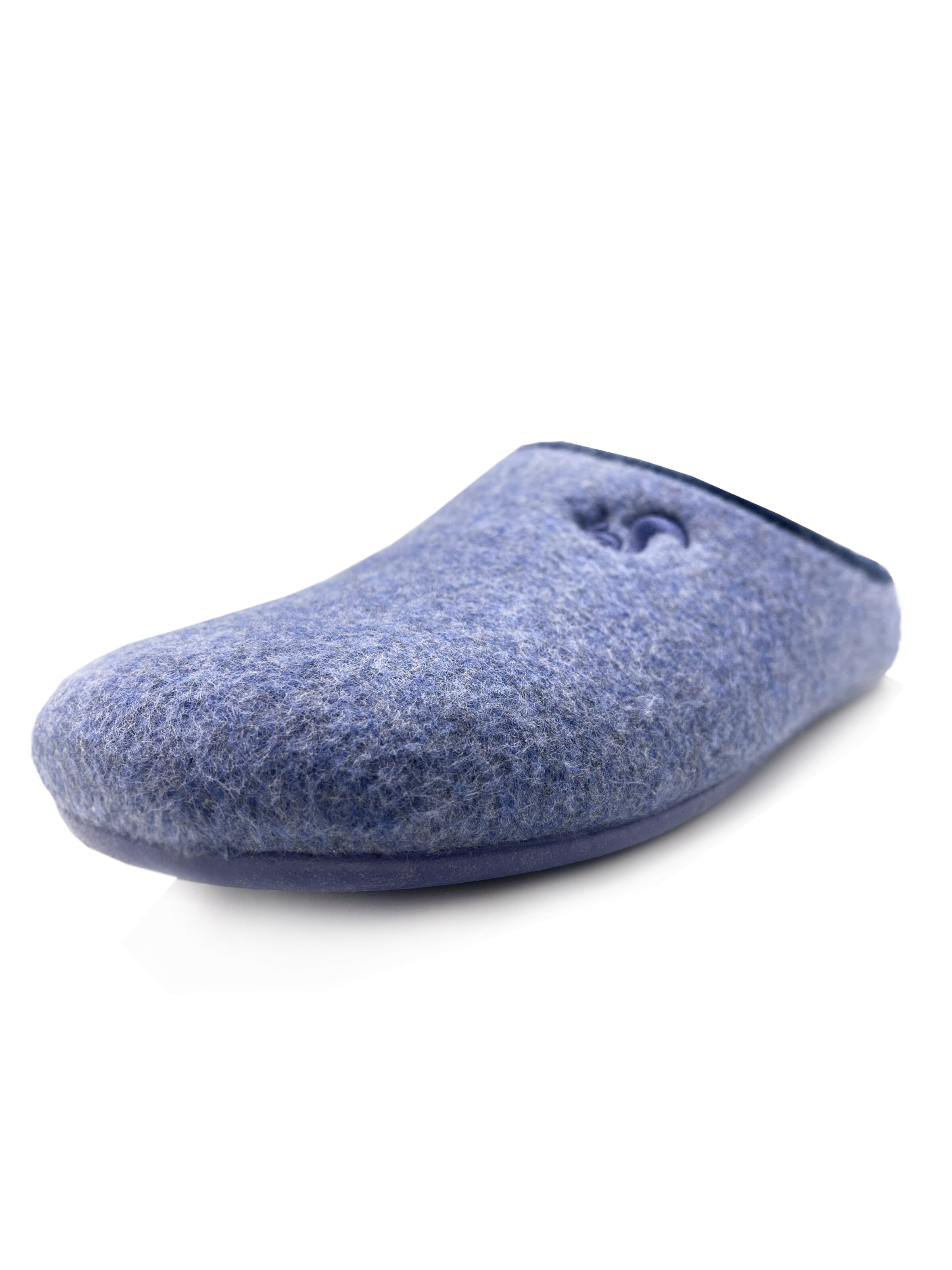 thies Slippers 'thies 1856 ® Organic Slipper' in Blue: front
