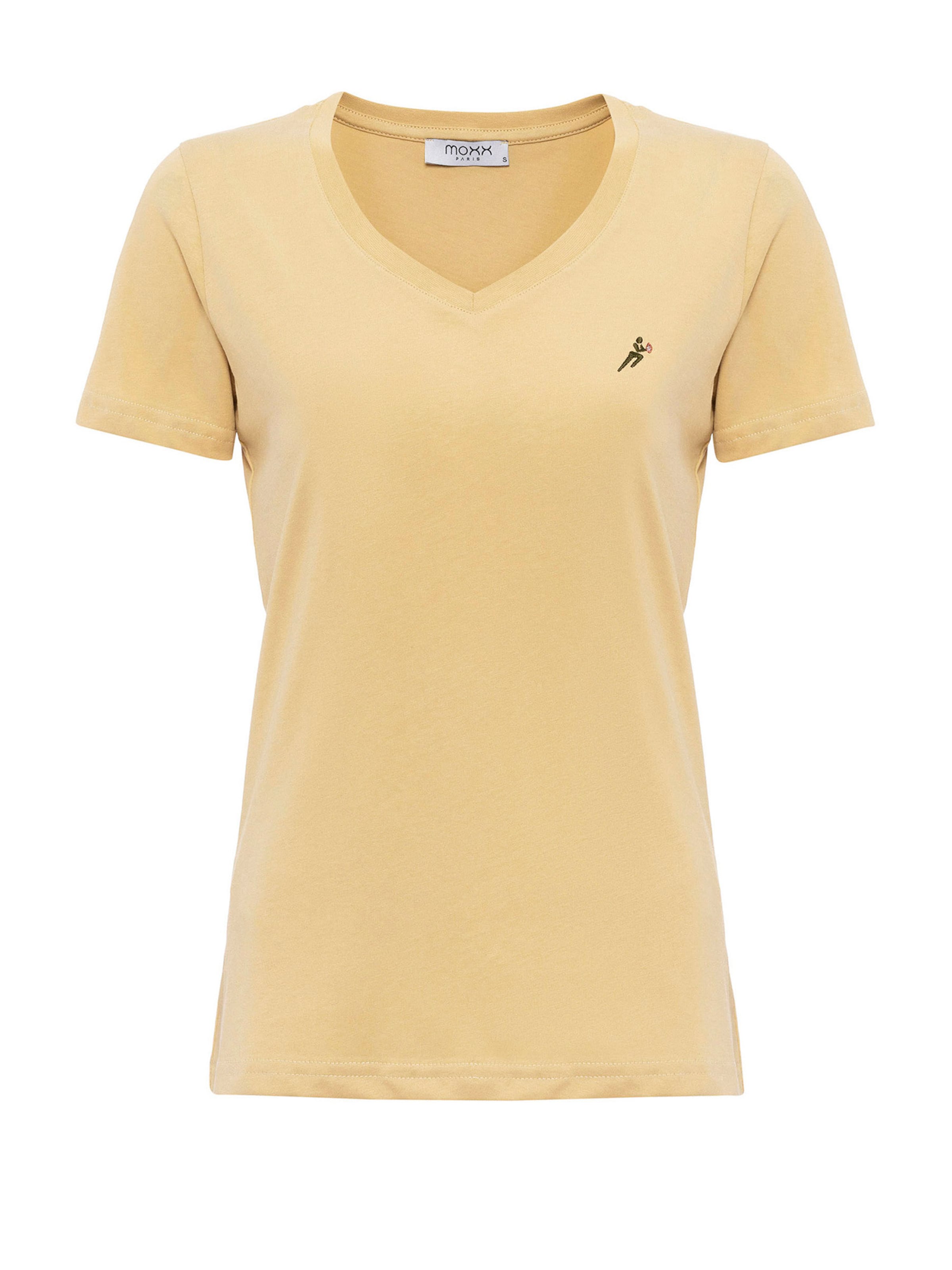 Moxx Paris Tričko – žlutá: přední strana
