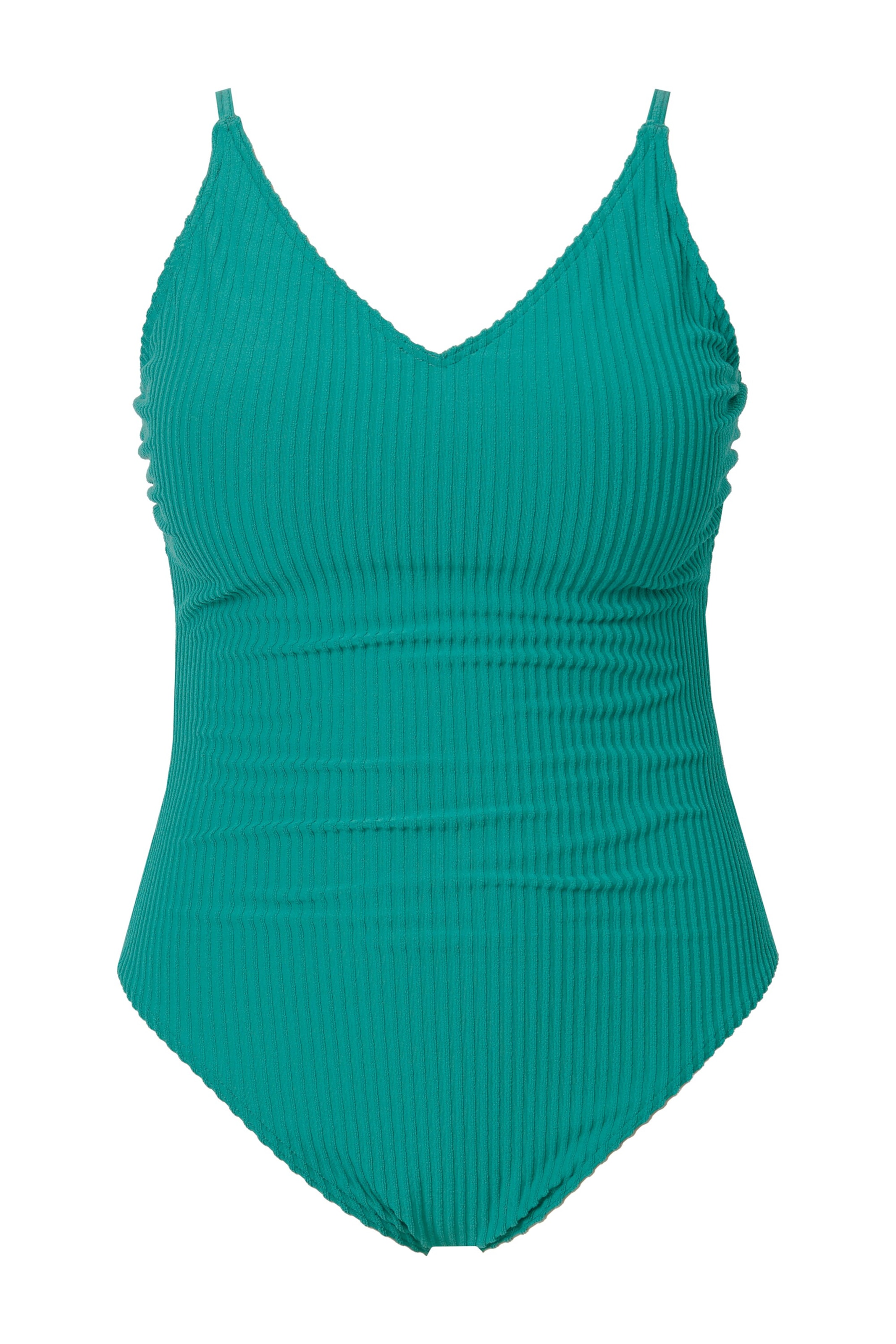 Studio Untold Triangel Badpak in Groen: voorkant