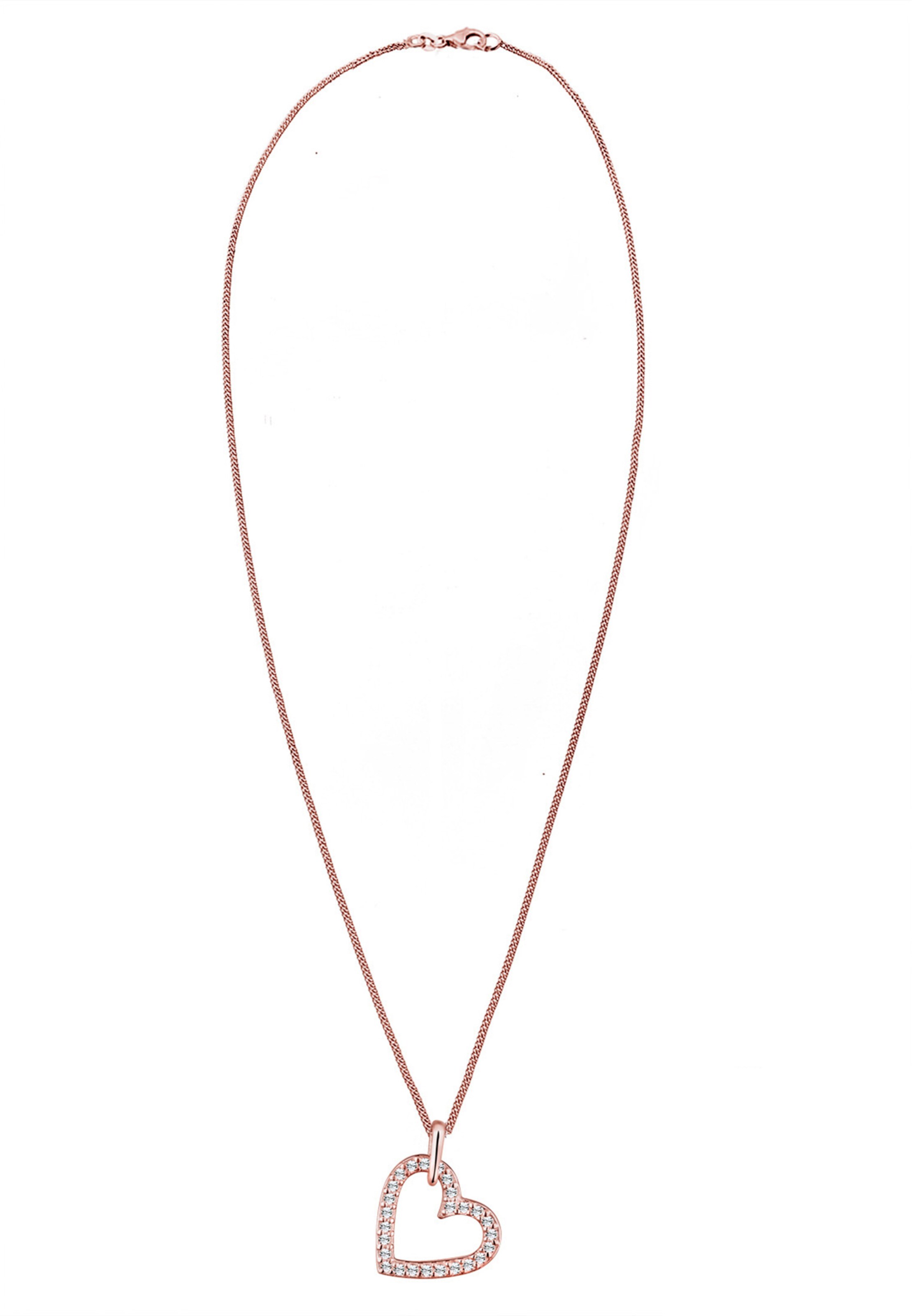 ELLI Kette 'Herz' in Gold