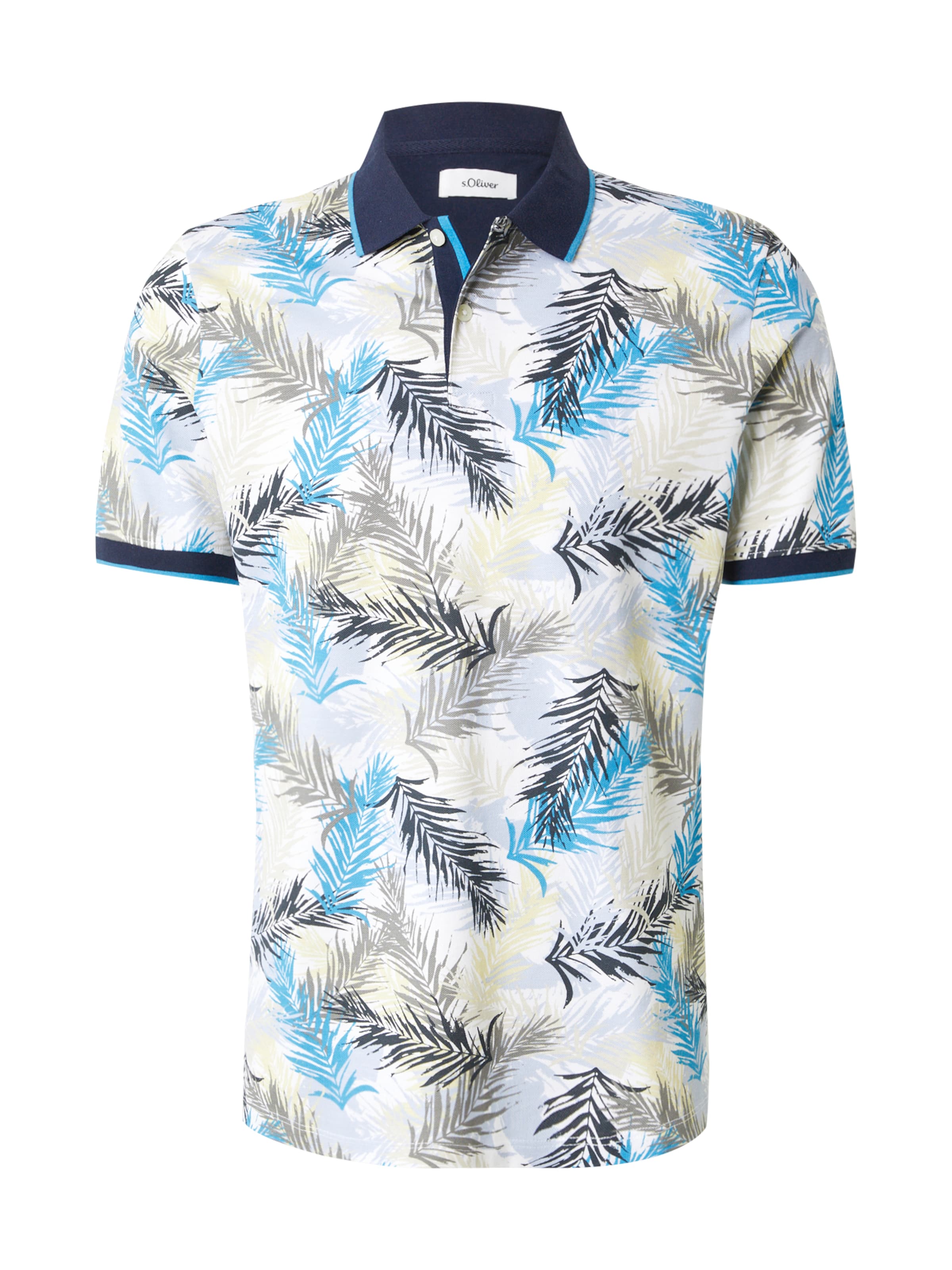 s.Oliver Shirt in Blauw: voorkant