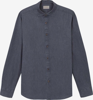 Scalpers Regular fit Button Up Shirt 'New Rennes' in Grey: front