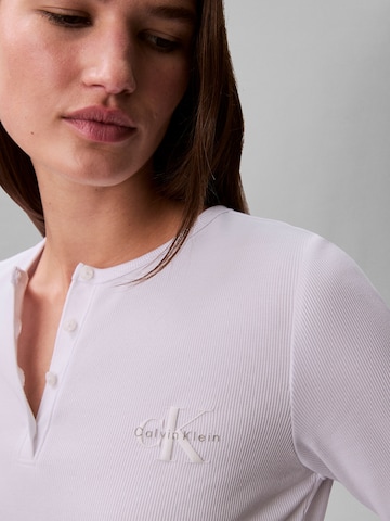 Calvin Klein Jeans Tričko - Biela
