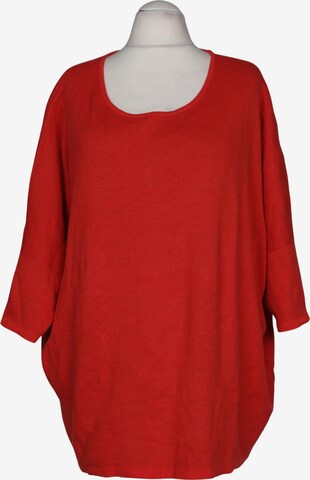 Ulla Popken Pullover 9XL in Rot: Vorderseite