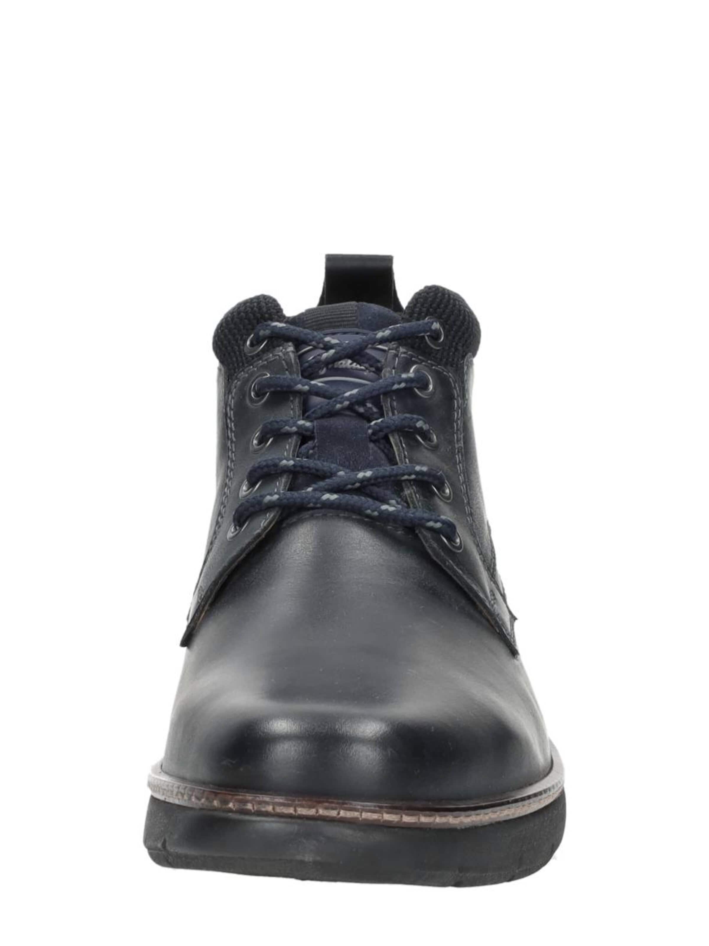 Australian Lace-Up Boots 'Rockefeller' in Blue
