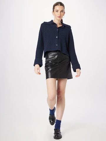 TOM TAILOR DENIM Strickjacke in Blau