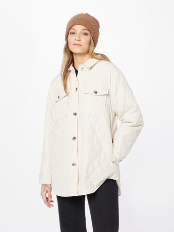 Veste mi-saison 'TAYLOR' PIECES en beige : devant