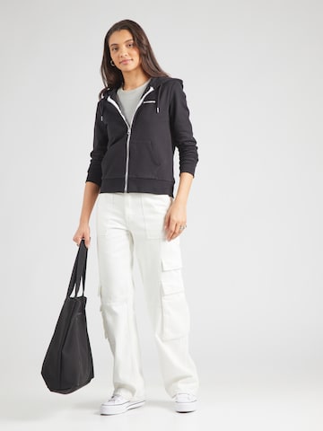 Superdry Sweatjacka i svart