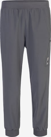 Tapered Pantaloni sportivi di Spyder in grigio: frontale