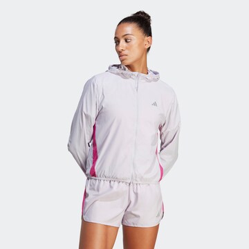 ADIDAS PERFORMANCE - Chaqueta deportiva 'Run It' en lila: frente